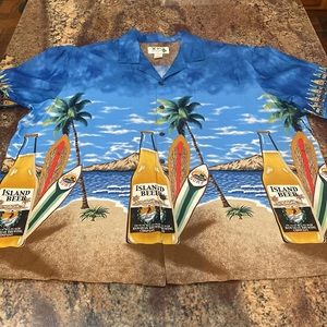 KY’S Hawaii 3XL Men’s 5-Button Casual Shirt • Worn 1x • Just Dry Cleaned • EUC